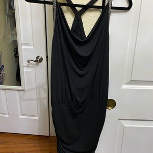 Guess Black Mini Blousson Dress